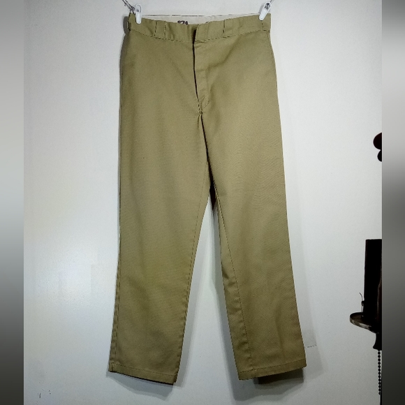Dickies 874 Original Fit Khaki Pants Sz 36x34 - Picture 7 of 8